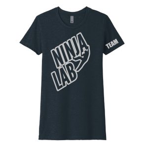 Ladies Navy Stealth Tee